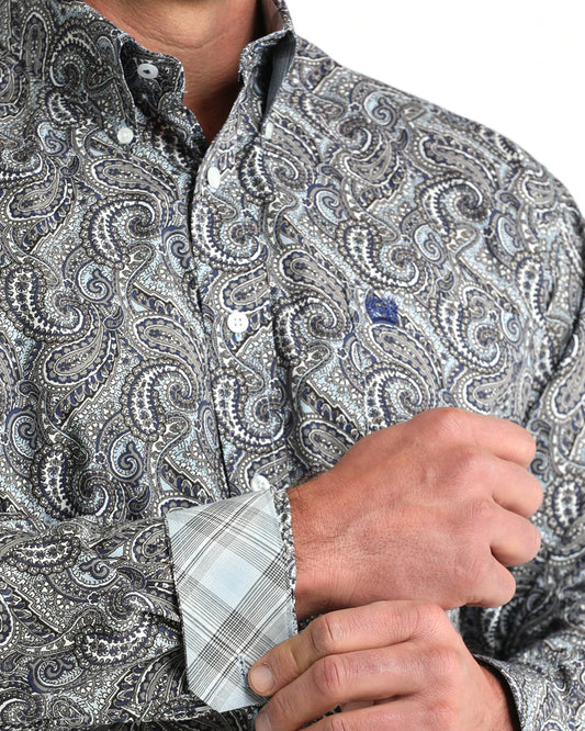 Cinch Mens Classic Fit L/S Shirt - MTW1106001