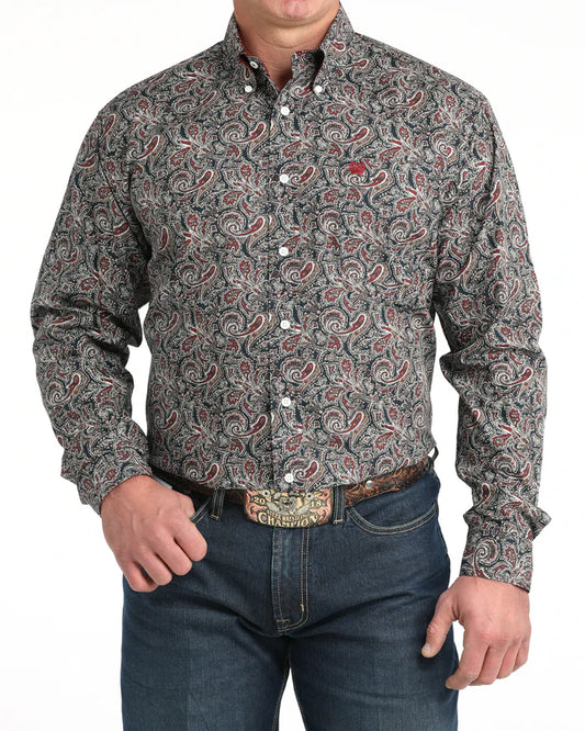 Cinch Mens Classic Fit L/S Shirt - MTW1106023