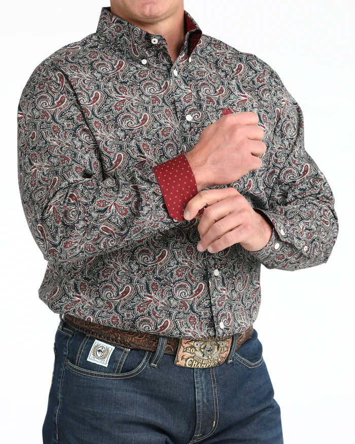 Cinch Mens Classic Fit L/S Shirt - MTW1106023