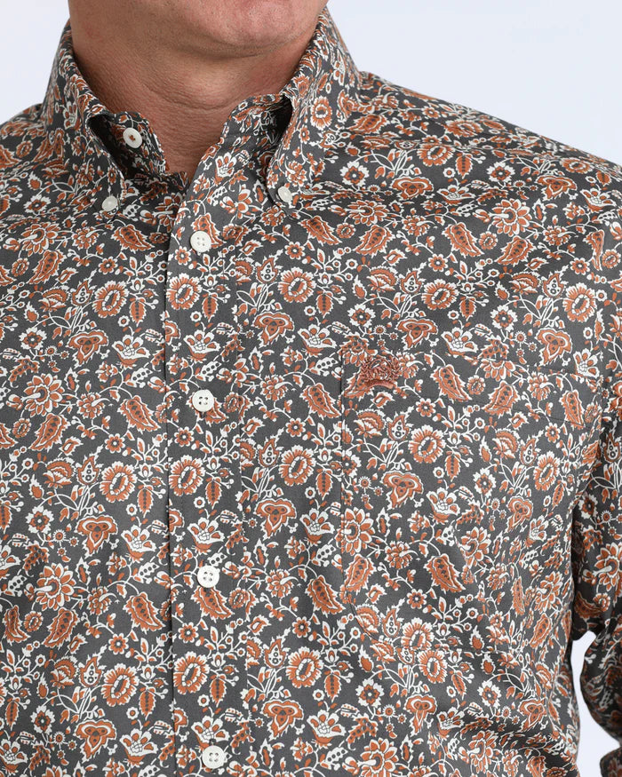 Cinch Mens Stretch Classic Fit L/S Shirt - MTW1106030