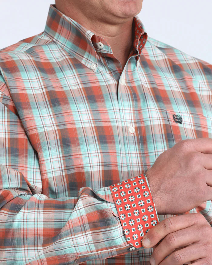 Cinch Mens Classic Fit L/S Shirt - MTW1106039