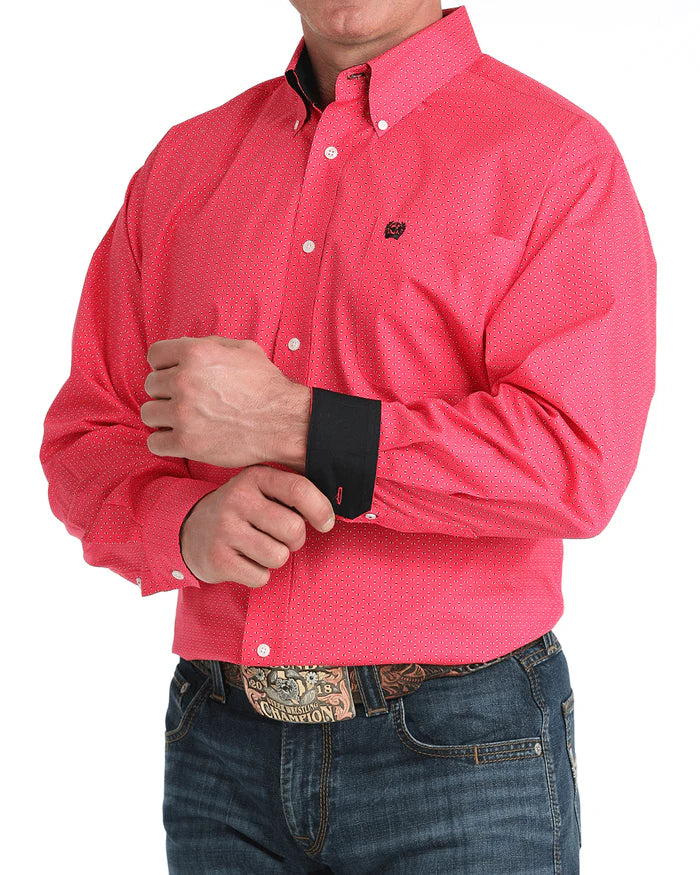 Cinch Mens Stretch Classic Fit Button Down L/S Shirt - MTW1106045