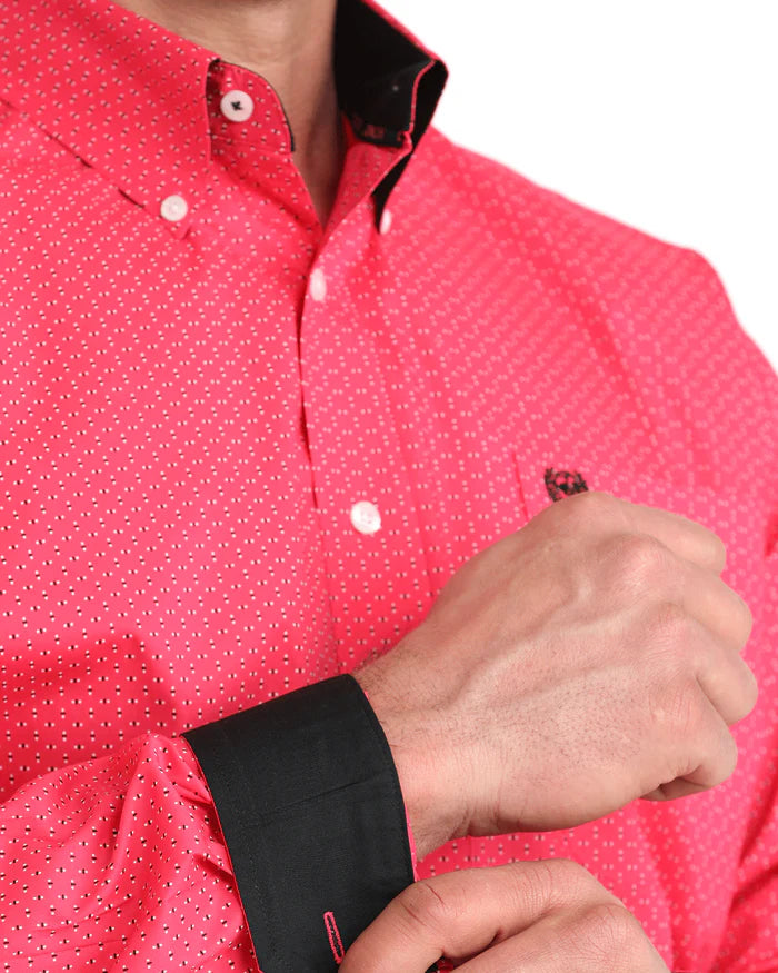 Cinch Mens Stretch Classic Fit Button Down L/S Shirt - MTW1106045