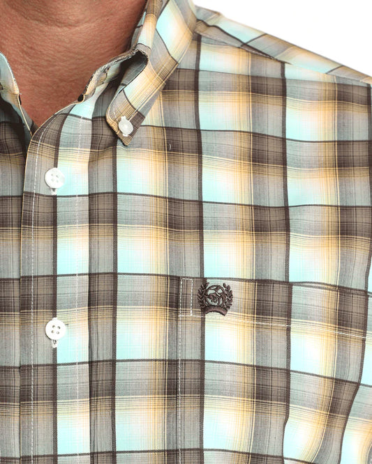 Cinch Mens Classic Fit Button Down L/S Shirt - MTW1106067