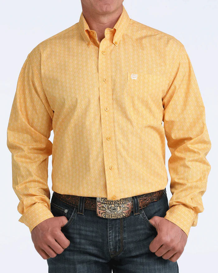 Cinch Mens Classic Fit Button Down L/S Shirt - MTW1106070