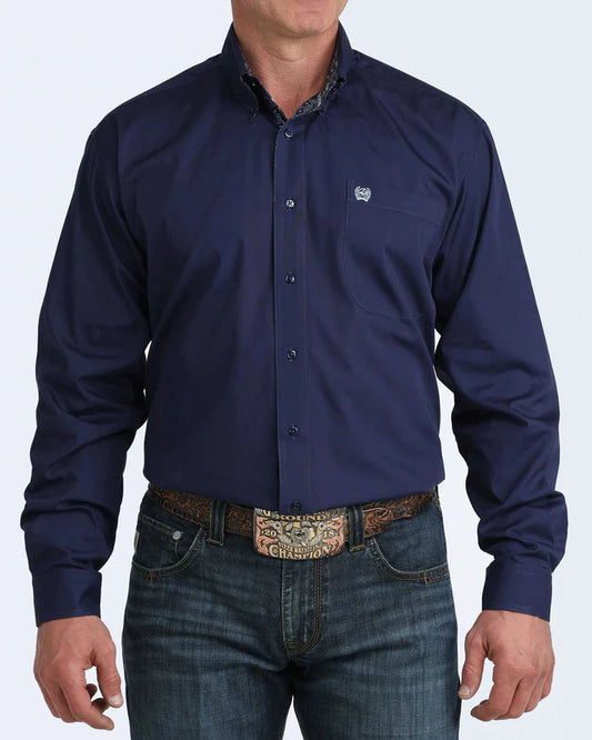 Cinch Mens Classic Fit Button Down L/S Shirt - MTW1106074