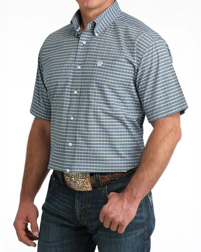 Cinch Mens Classic Fit Button Down S/S Shirt - MTW1111503