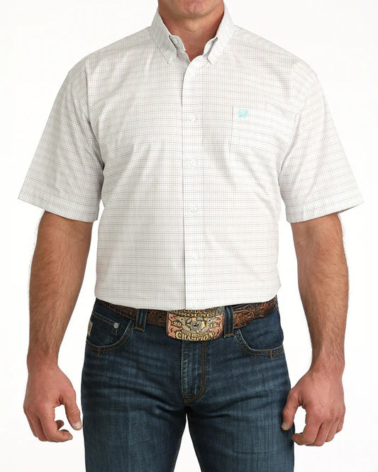 Cinch Mens Classic Fit Button Down S/S Shirt - MTW1111510
