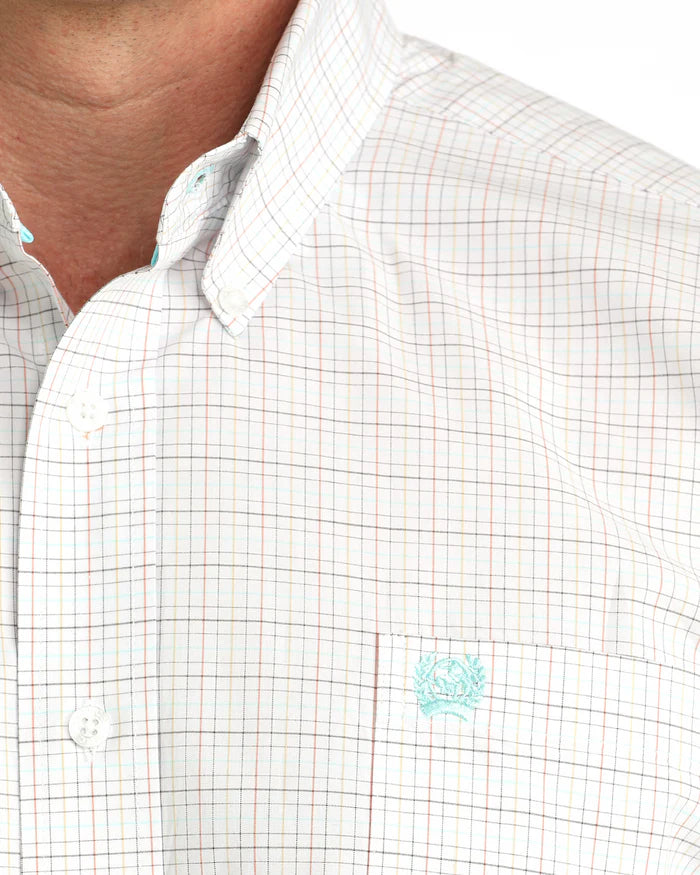 Cinch Mens Classic Fit Button Down S/S Shirt - MTW1111510