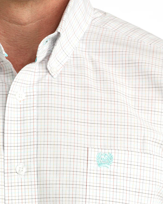 Cinch Mens Classic Fit Button Down S/S Shirt - MTW1111510