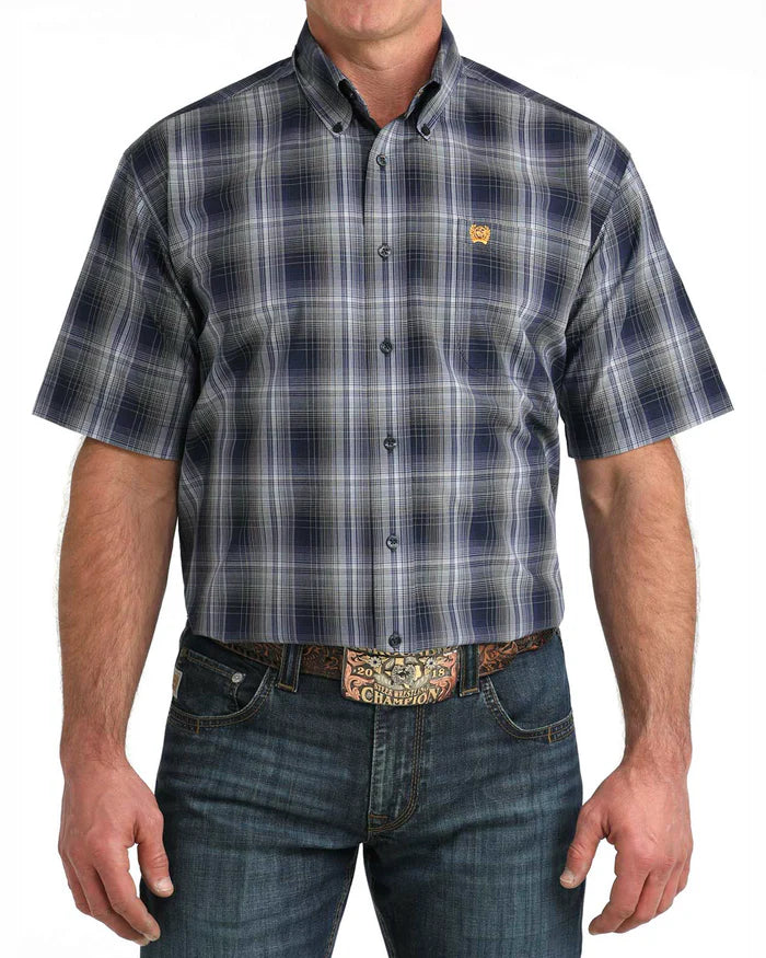 Cinch Mens Classic Fit Button Down S/S Shirt - MTW1111516