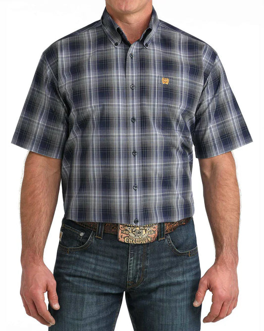 Cinch Mens Classic Fit Button Down S/S Shirt - MTW1111516