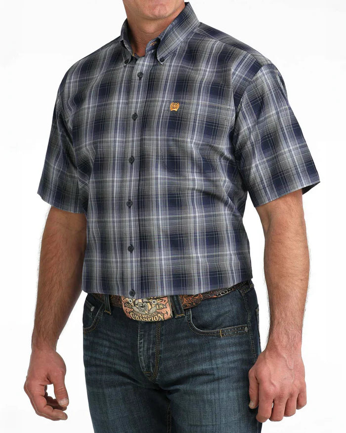 Cinch Mens Classic Fit Button Down S/S Shirt - MTW1111516
