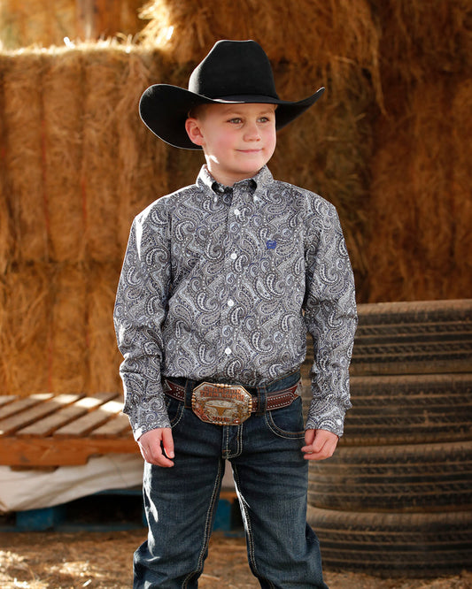 Cinch Boys L/S Shirt - MTW7060397