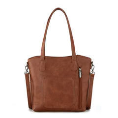 Montana West Tooled Carry Tote/Crossbody Bag - Leopard