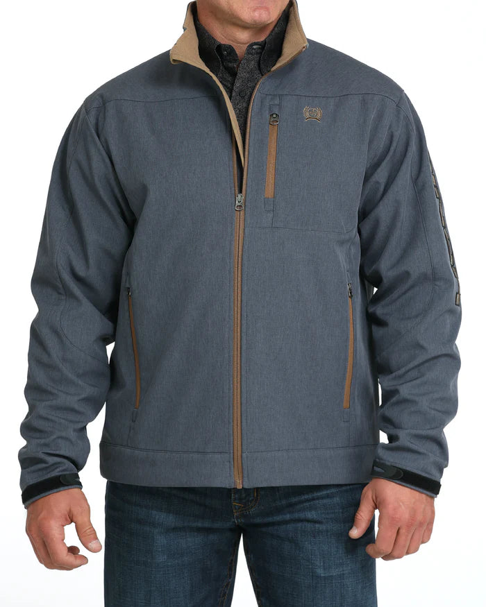 Cinch Mens Bonded Jacket - Blue - MWJ1567015