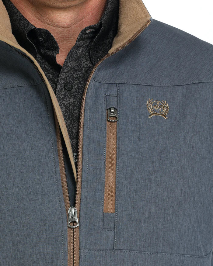 Cinch Mens Bonded Jacket - Blue - MWJ1567015