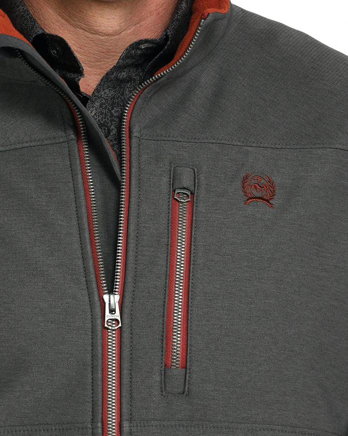 Cinch Mens Bonded Jacket - Charcoal - MWJ1583010