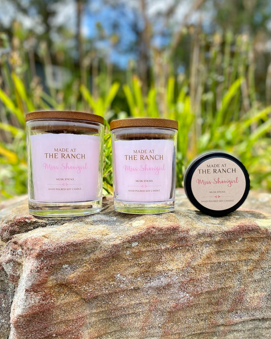 Made At The Ranch Soy Candle Scent Sampler - Miss Showgirl