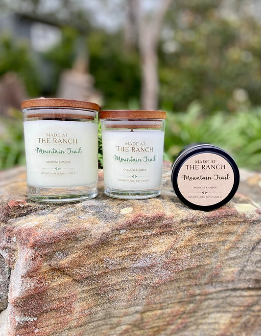 Made At The Ranch Soy Candle Scent Sampler - Mountain Trail