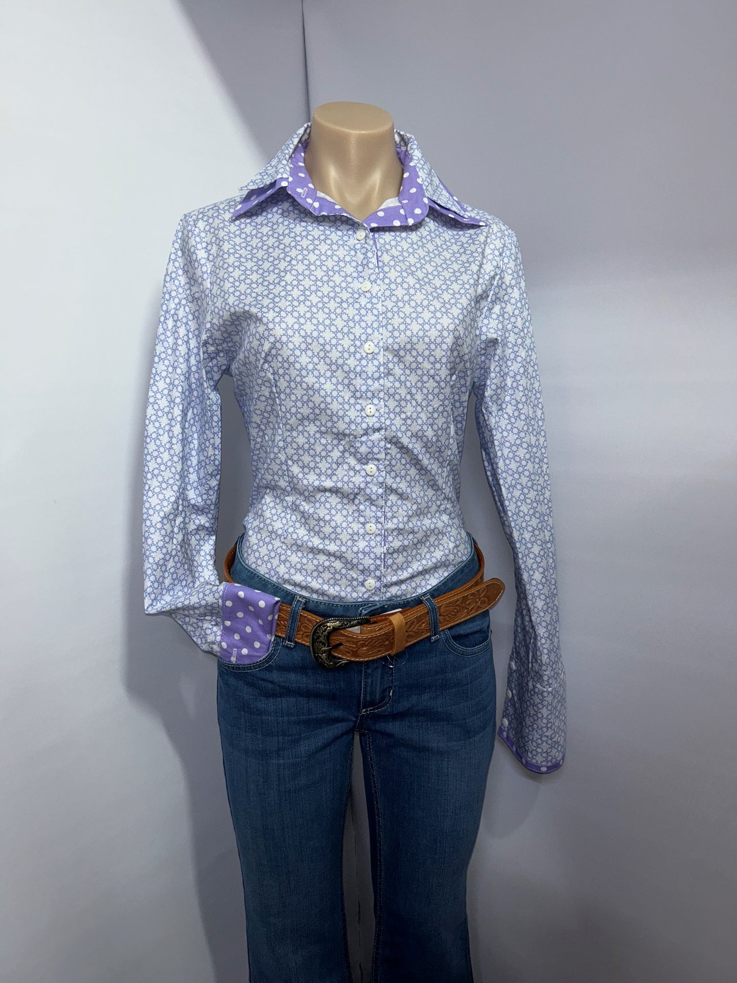 Netties Ladies Luna Fitted L/S Shirt