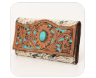 American Darling Genuine Leather Western Wallet - OHG158