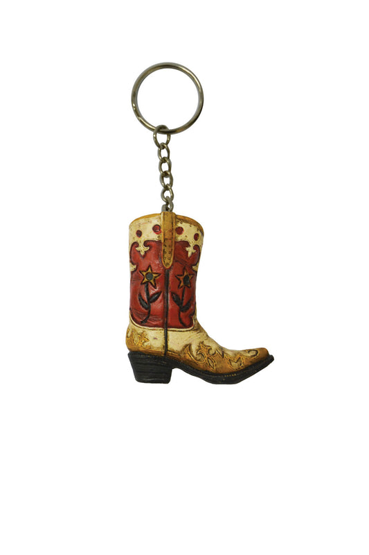 Pure Western Boot Flower Keychain - P3S1937GFT