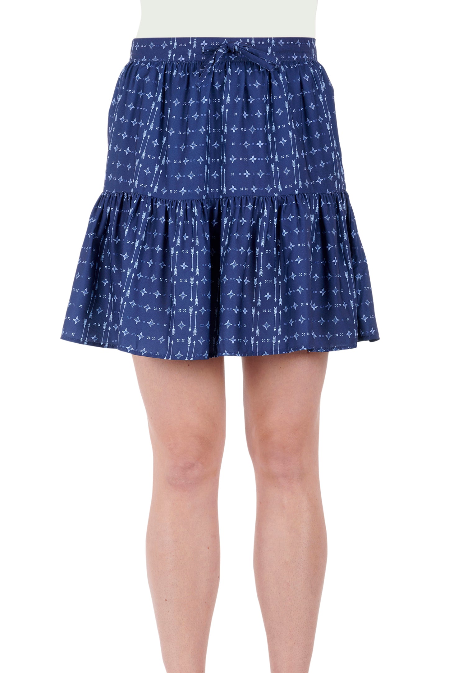 Pure Western Ladies Emma Skirt - Navy - P3S2404776