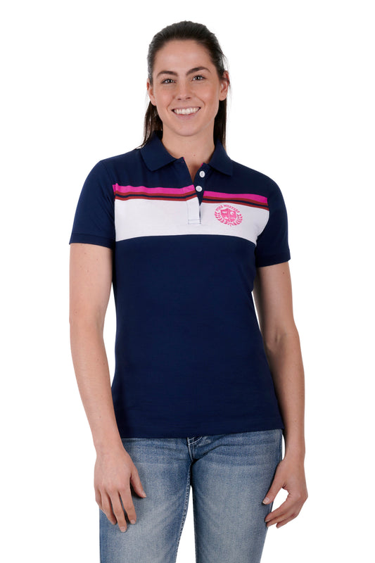 Pure Western Ladies S/S Polo - P3S2563963