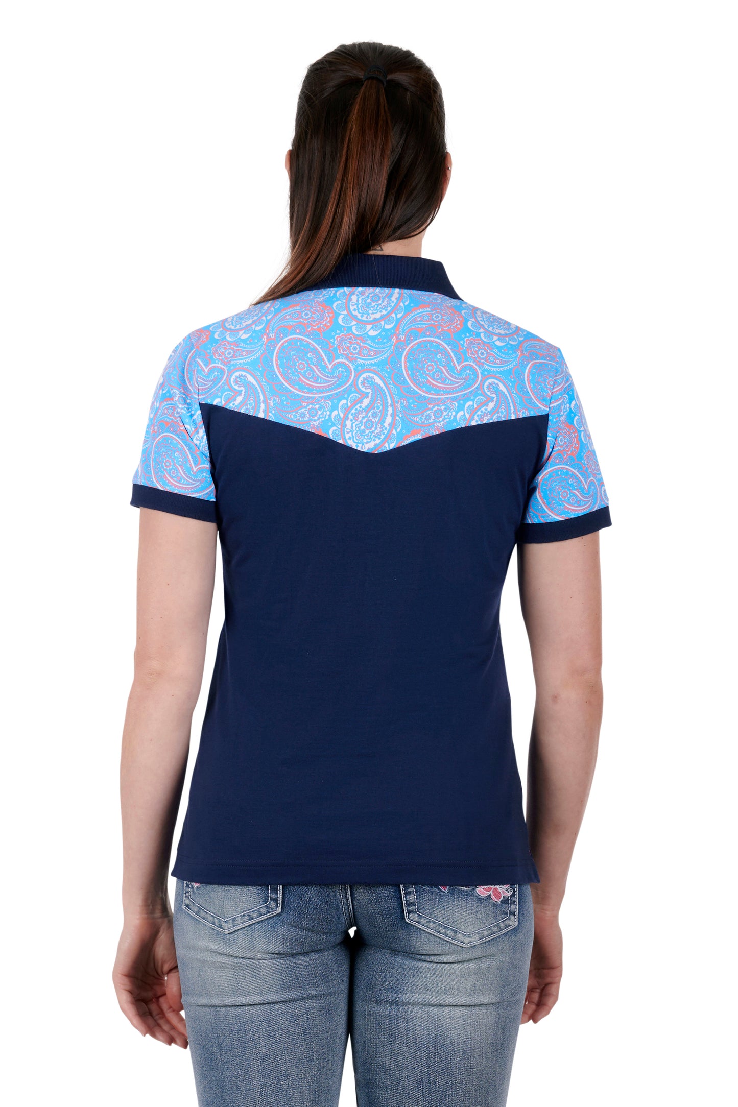 Pure Western Ladies S/S Polo - P3S2567695 - ON SALE