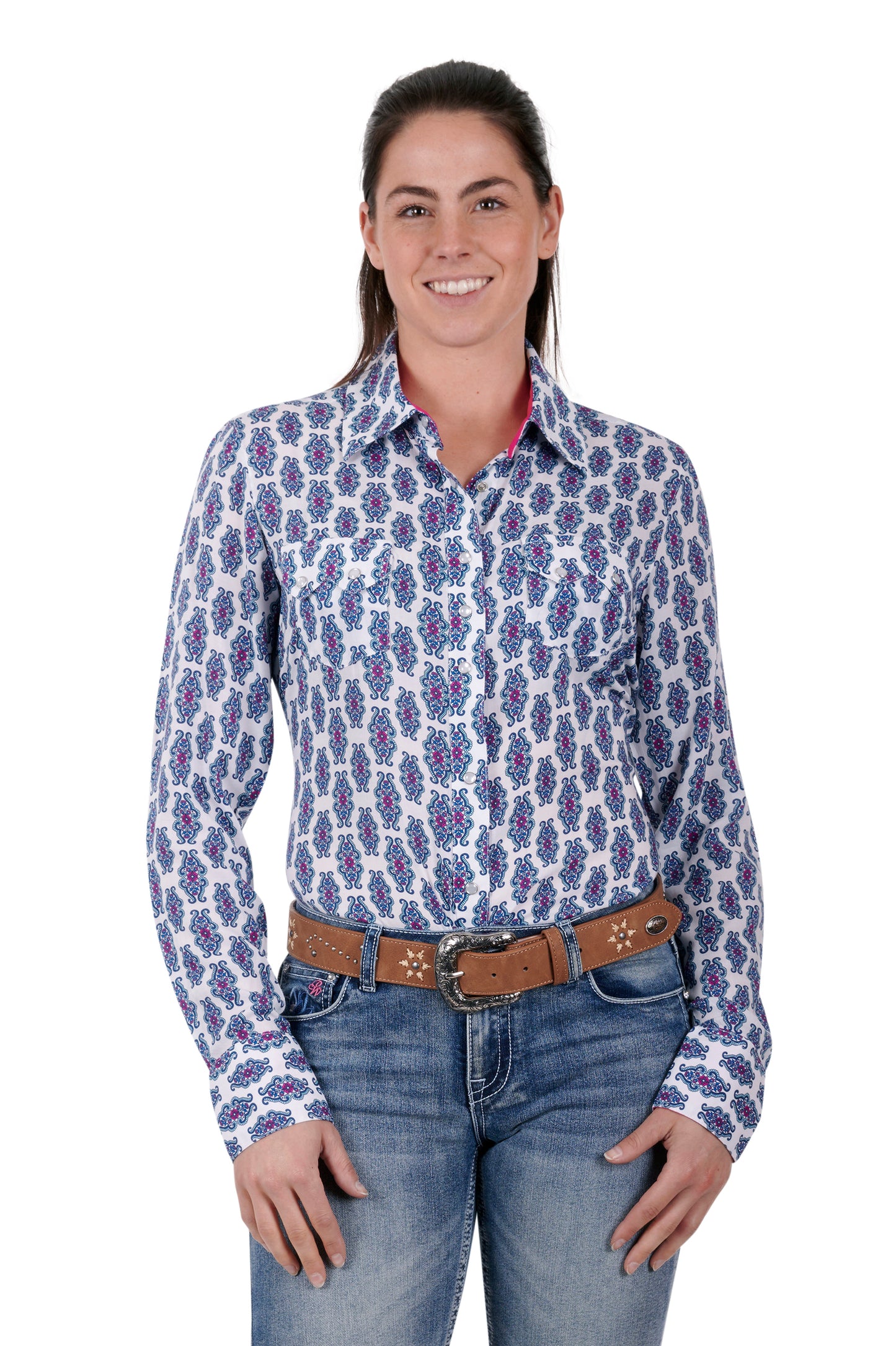 Pure Western Ladies L/S Shirt - P3S2570784