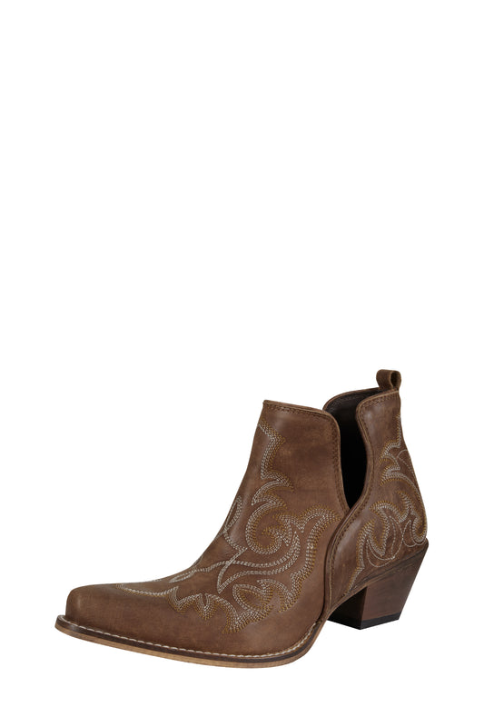 Pure Western Ladies Bodie Boot - Brown - ON SALE