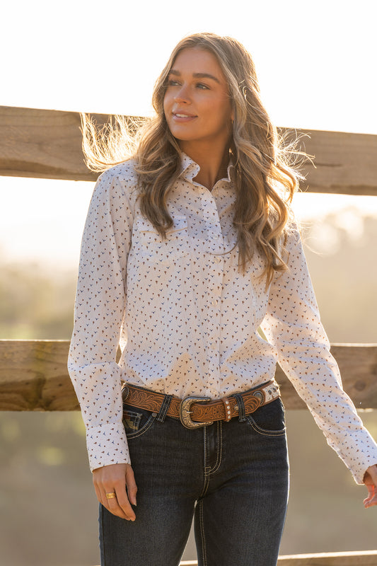 Pure Western Ladies L/S Shirt - P4W2127903