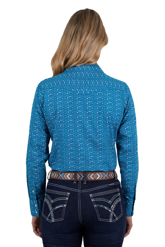 Pure Western Ladies L/S Shirt - P4W2127905