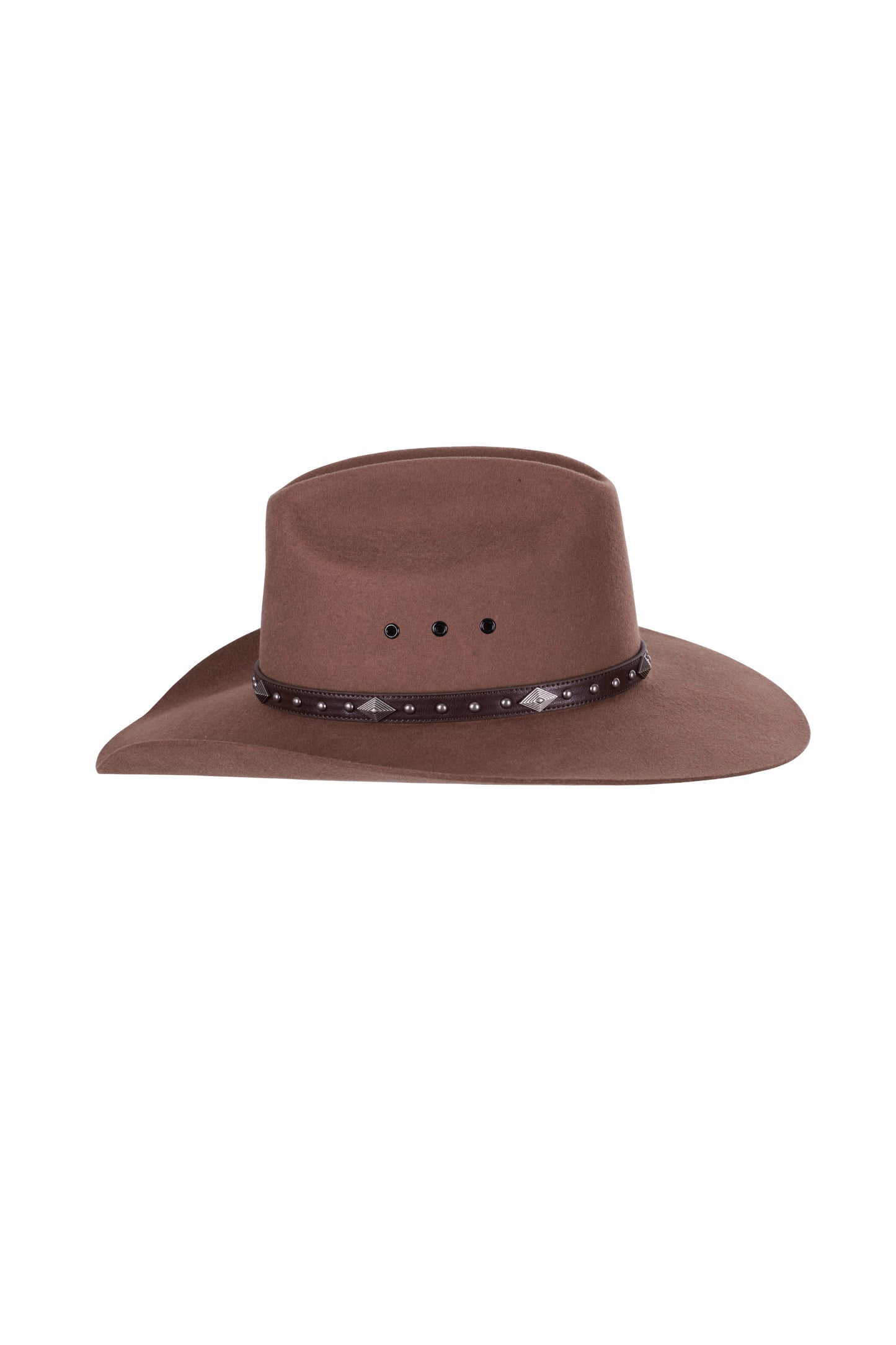 Pure Western Toby Hat Band - Chocolate - P4W2920BND