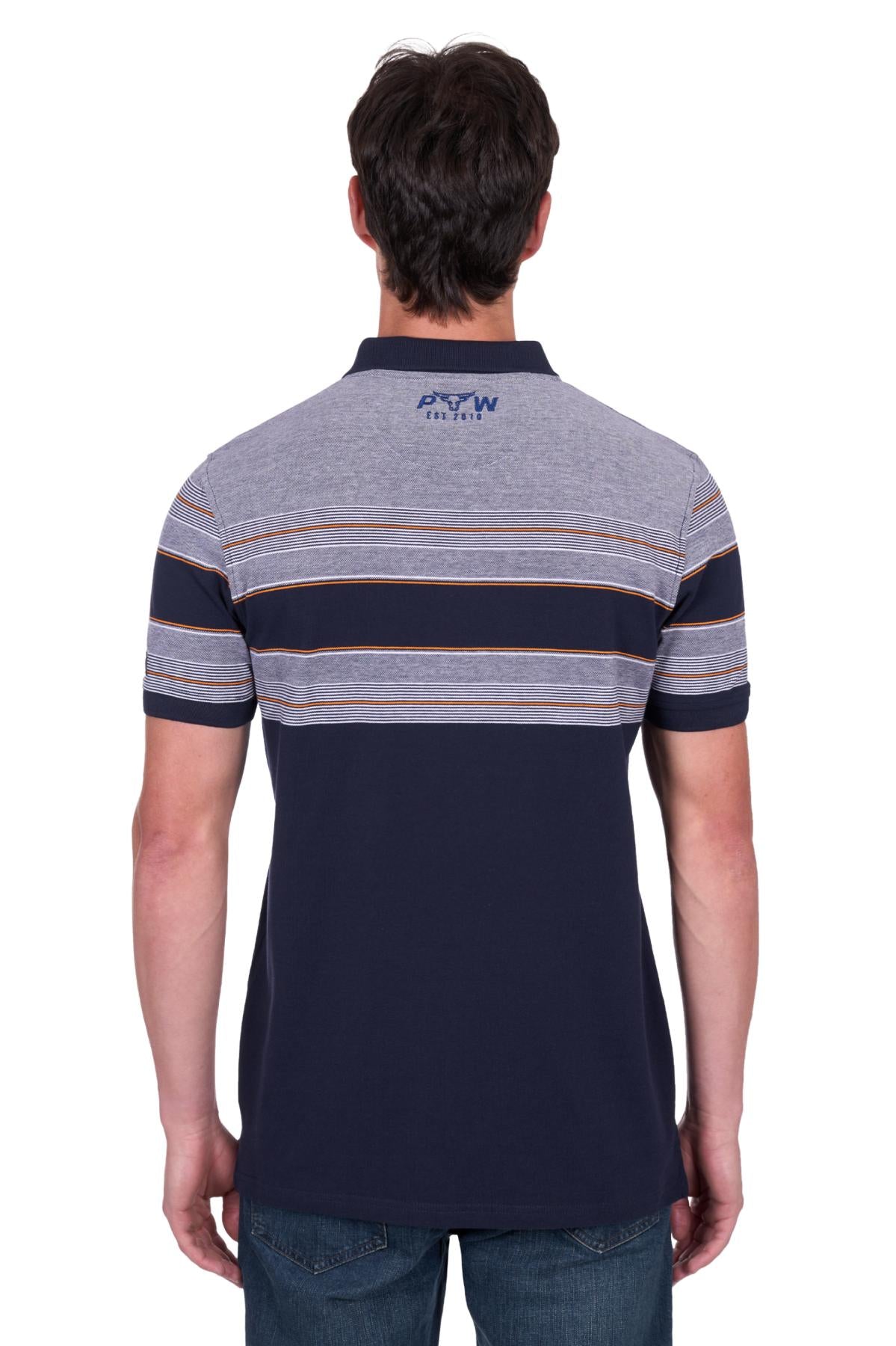 Pure Western Mens S/S Polo - P5S1505079