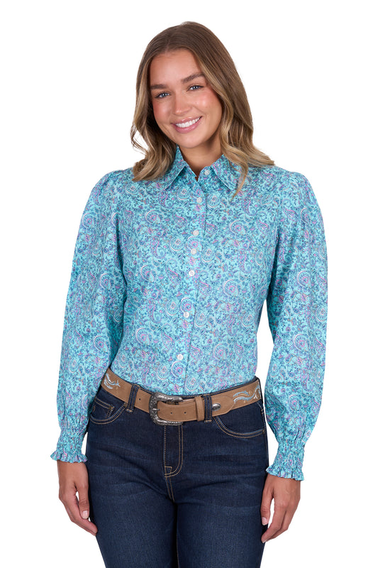 Pure Western Ladies Riley L/S Shirt - P5S2140124