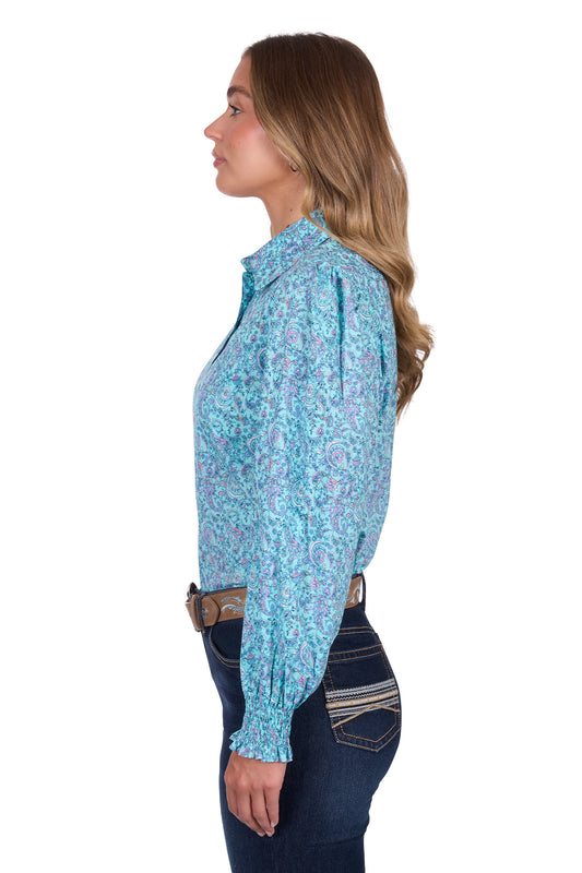 Pure Western Ladies Riley L/S Shirt - P5S2140124