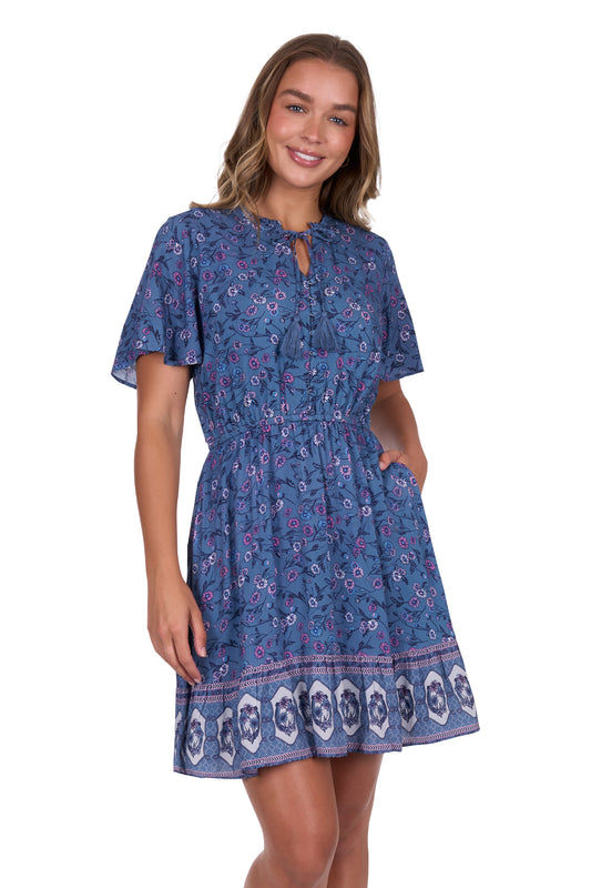 Pure Western Farrah Short Sleeve Dress - P5S2400111