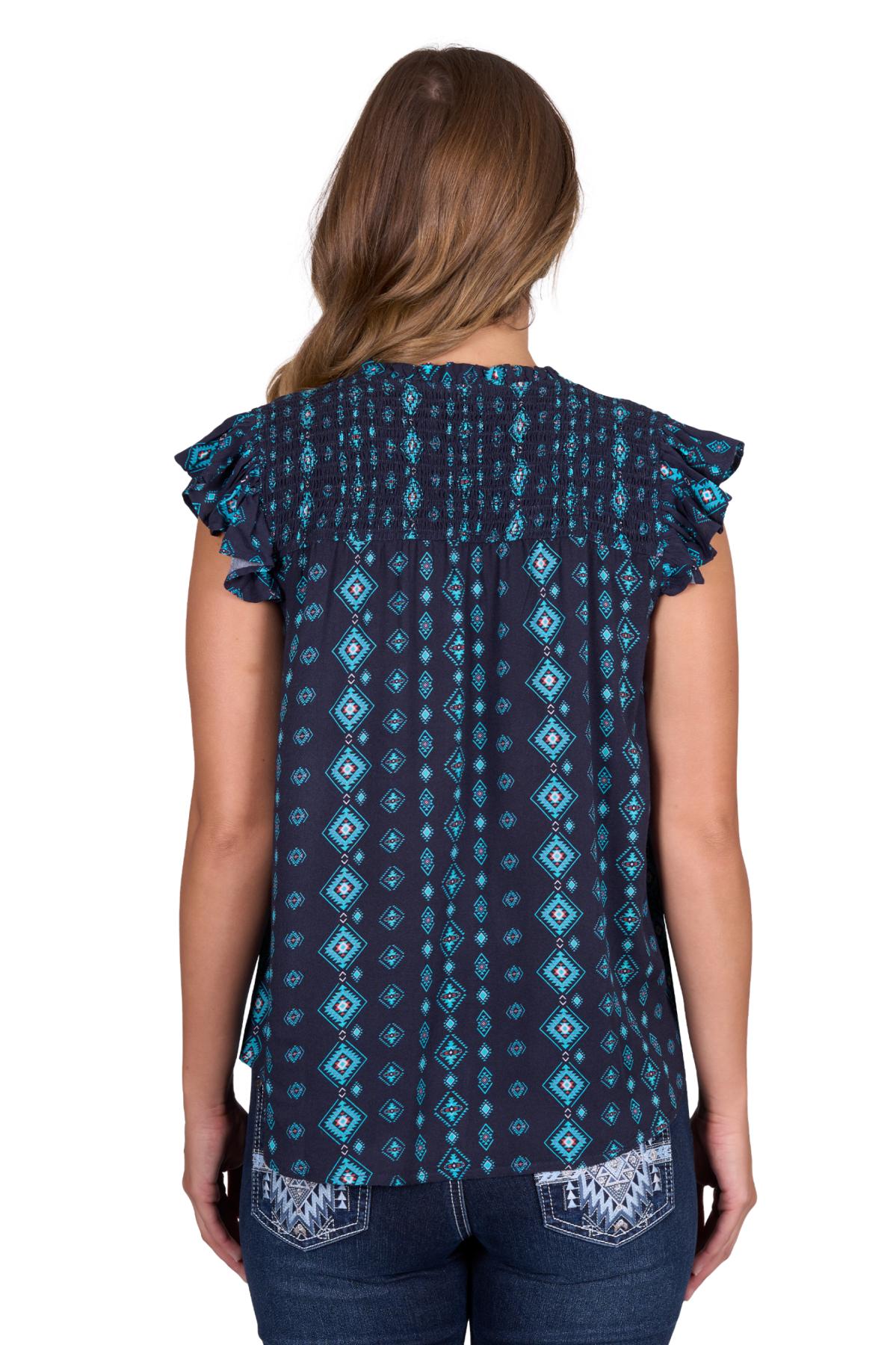 Pure Western Ladies Estella Sleeveless Blouse - P5S2572114