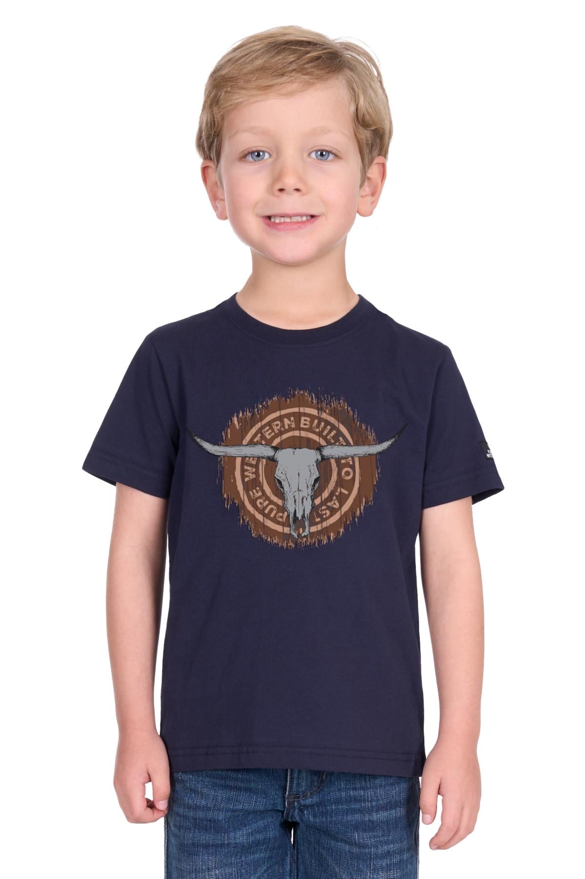 Pure Western Boys Samuel S/S Tee - P5S3503085