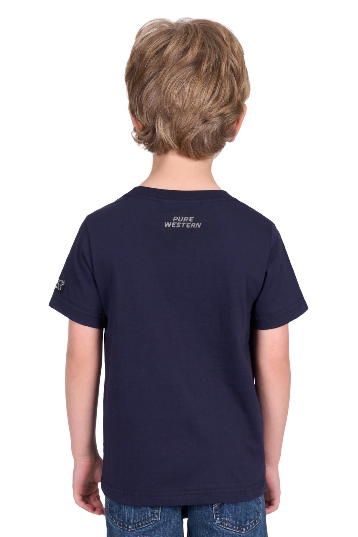 Pure Western Boys Samuel S/S Tee - P5S3503085