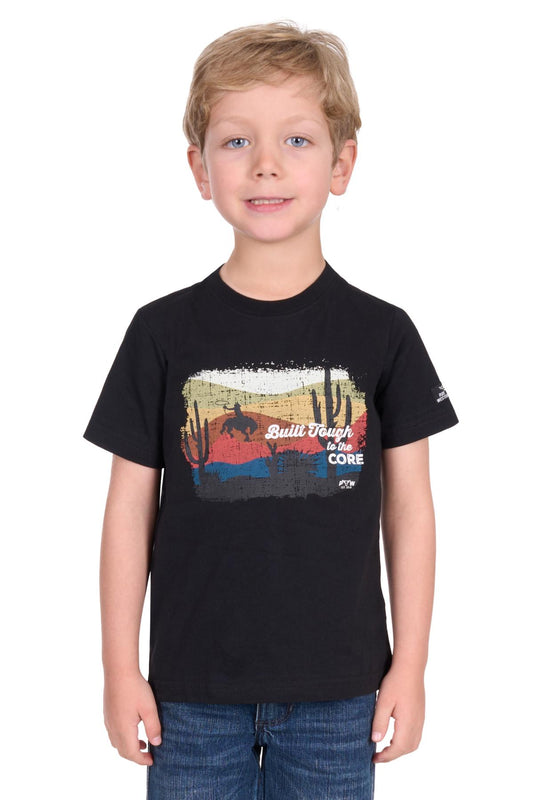 Pure Western Boys Terry S/S Tee - P5S3503088