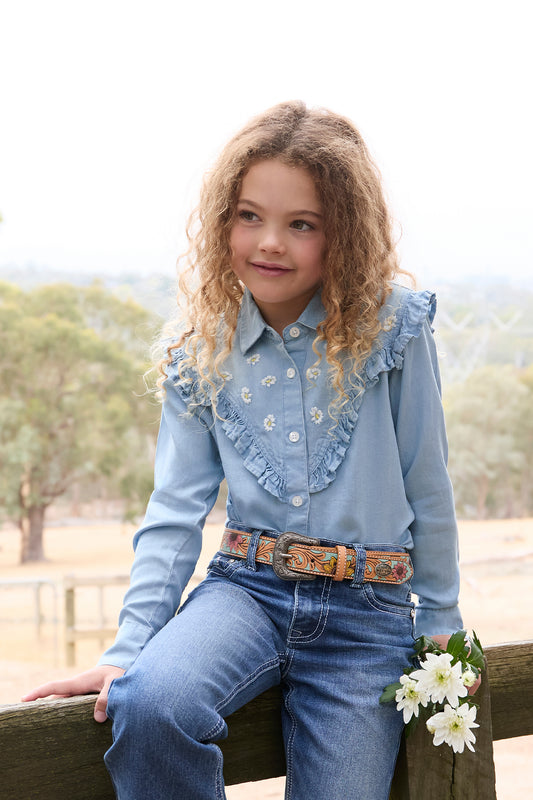 Pure Western Kids Belt - P5S5924BLT