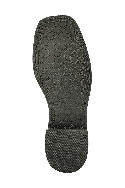 Pure Western Toddlers Barrett Boot - Dark Brown and Rust