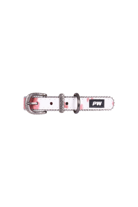 Pure Western Randy Dog Collar - Pink - P6S2936CLR