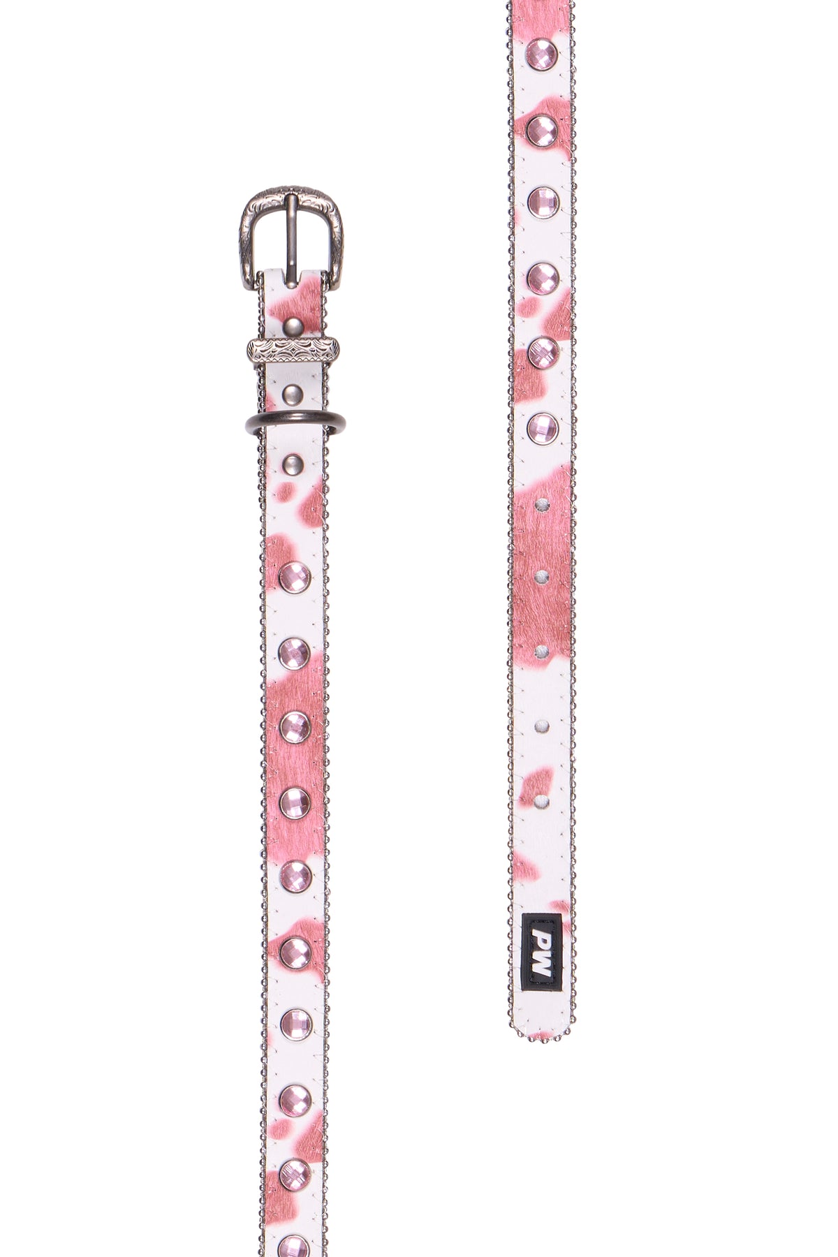 Pure Western Randy Dog Collar - Pink - P6S2936CLR