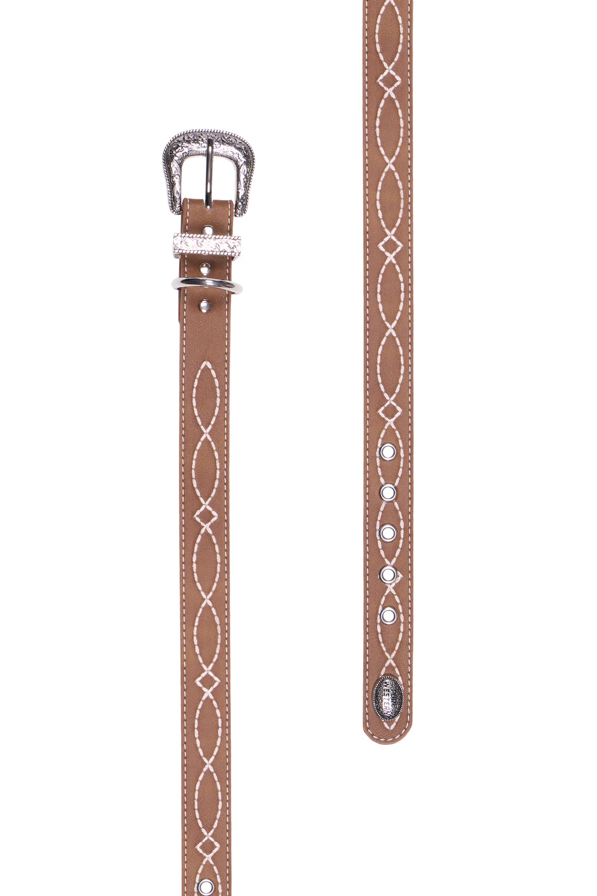 Pure Western Carey Dog Collar - Tan - P6S2937CLR