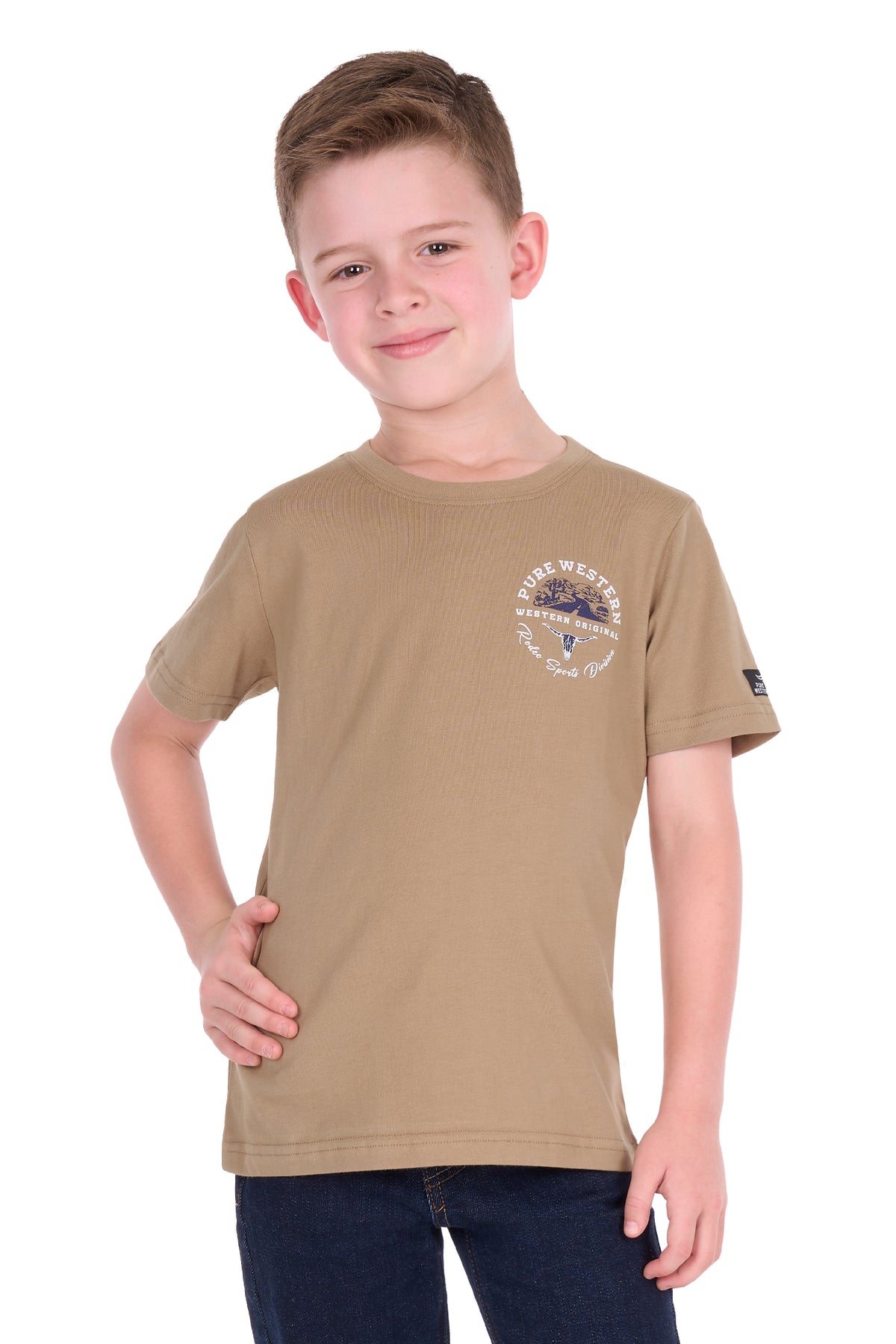 Pure Western Boys Craig Short Sleeve Tee - P6S3503312