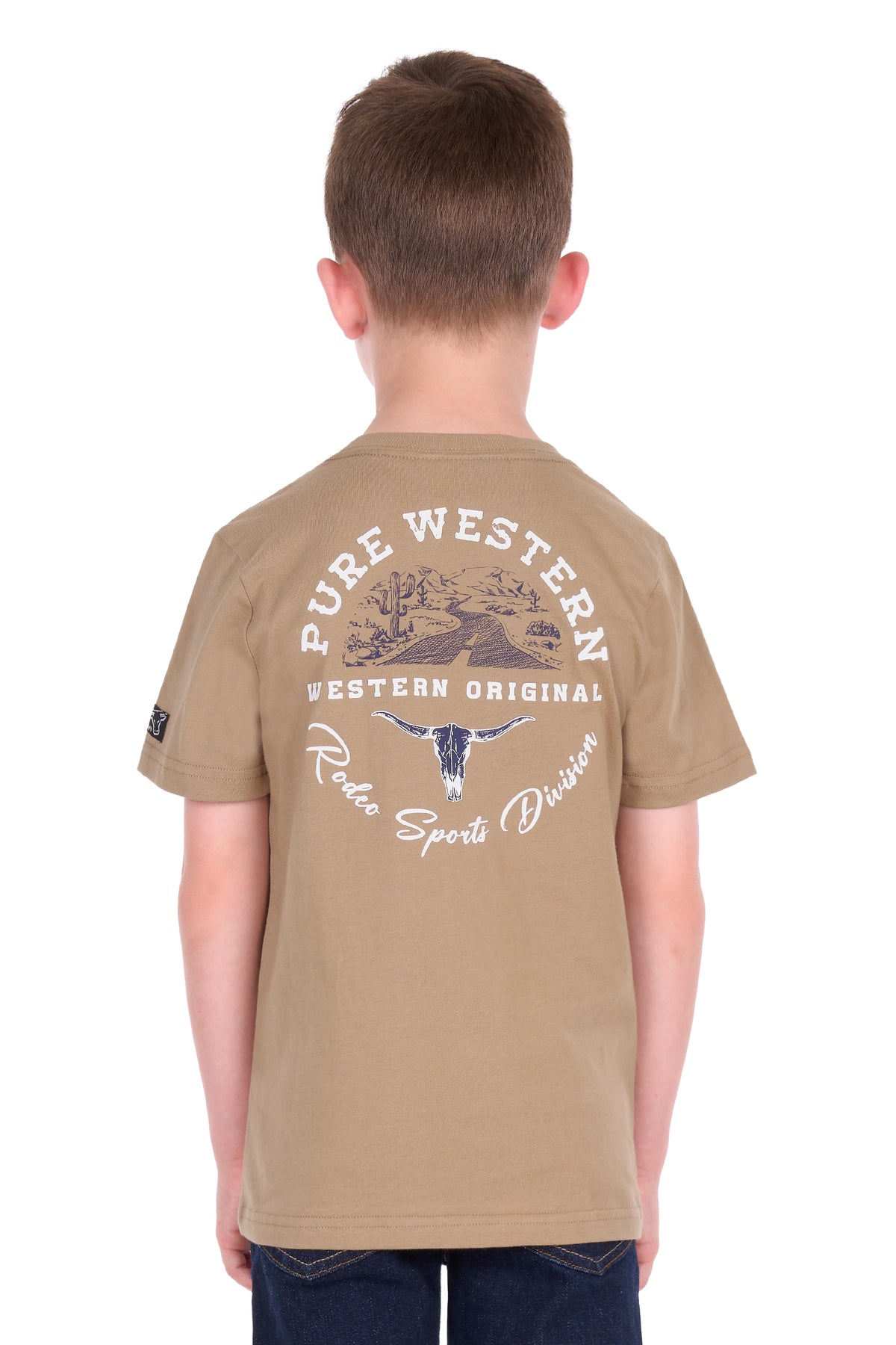 Pure Western Boys Craig Short Sleeve Tee - P6S3503312